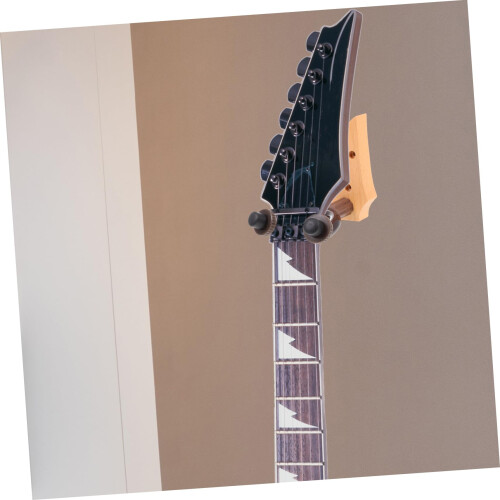 Guitar Wall Mount Hanger for Classical Guitar, Secure SpaceSaving WoodIron Display Rack for Home Studio 2