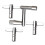 4 Pack Drum Tuning Key Set, Durable Metal Drum Wrench Tool for Fast Drum Tuning 1
