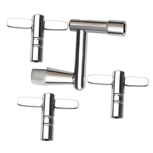 4 Pack Drum Tuning Key Set, Durable Metal Drum Wrench Tool for Fast Drum Tuning