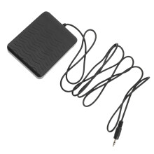 Metal Sustain Pedal for Keyboard and Digital Piano, Durable Wide Base with Smooth Sustain Control