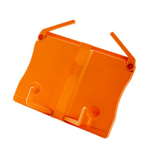 Foldable Plastic Textbook Stand with Page Clip for-satsuma