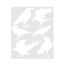 Detailed Ravens Bird Stencil Great For Drawing And Decorative