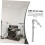 Metal Tom Drum Mount Stand with Stable Mounting and Durable Construction for Percussion 3
