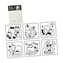 6Pieces Artistic Hollow Out Stencils Art-Diary of a Ve lvet