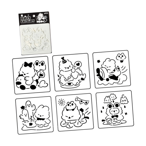 Set mit 6 wiederverwendbaren, ausgehöhlten-Tagebuch eines Samts