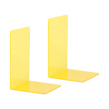 Support de livres élégant, serre-livres, étagères,-Jaune