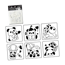 Set mit 6 wiederverwendbaren, ausgehöhlten-Bam boo Tuan