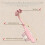Plastic Pen Grip Ergonomic Handwriting Aid Grip Pencil-pink 6