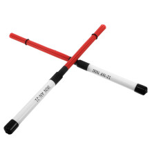 Nylon Jazz Drum Brushes Pair with Ergonomic Handle for Controlled Brushed Sound on Snare