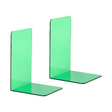 Acrylic Elegant Books Stand Books Display Stand-dark green
