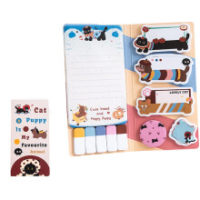 Multifunctional Adhesive Note Paper Memo Sheets With-journal