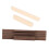 Ukulele Bridge and Nut Set for Easy Replacement, Stable String Seating and Adjustable Action Height 1
