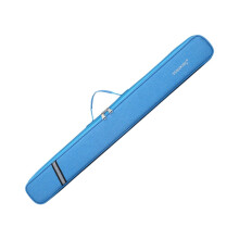 Thickened Bamboo Flute Bag Blue Crossbody Flute Carrying Case for Travel with Protective Design