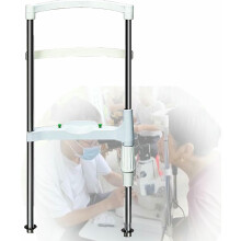 Optometry Chin Rest Adjustable Optical Instrument Support with Stable Height and Easy Clean Surface