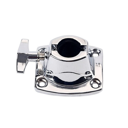 Drum Clamp Silver Tom Cymbal Holder with Secure Drum Mount and Durable Lightweight Design