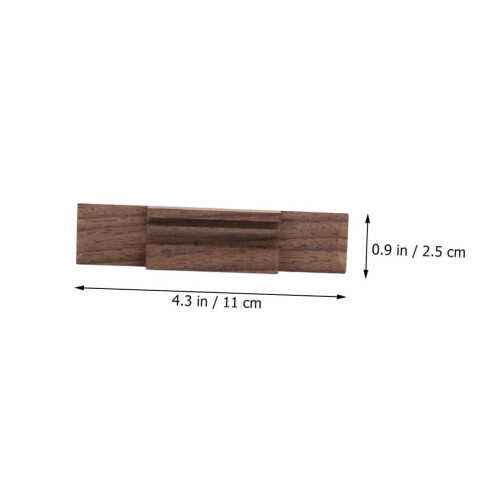 Ukulele Bridge and Nut Set for Easy Replacement, Stable String Seating and Adjustable Action Height 1