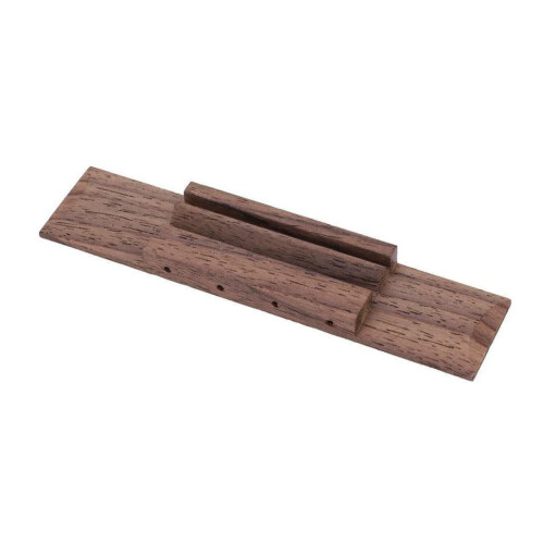 Ukulele Bridge and Nut Set for Easy Replacement, Stable String Seating and Adjustable Action Height 2
