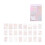 Colorful Adhesive Index Tab For Books Note And Office-pink 1