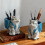 Home Office Desktop Decors Ornament Pen Inserted Holders Pen 6