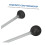 3 Sets DoubleEnd Marimba Mallets and Xylophone Mallets Smooth Surface Grip for Practice and Performance 4