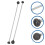 3 Sets DoubleEnd Marimba Mallets and Xylophone Mallets Smooth Surface Grip for Practice and Performance 5