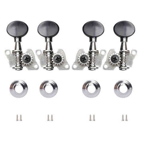 Classical Ukulele Tuning Pegs 2L 2R Set Open Gear Machine Heads for 4 String Precise Smooth Control