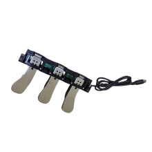 Digital Piano Pedal 3 Pedal Unit for Keyboard Sustain Pedal Full Restoration Durable Construction