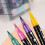 1 Pack Glowing Gel Pen Soft Flexible Tip Quick Dry-60 colors 7