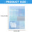 Draagbare Stick Memo Pad Student Key Classificatie Index-Groente 3