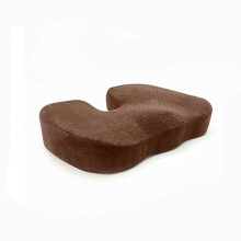Orthopedic Memory Foam Seat Cushion for Tailbone Pain Relief, Ergonomic Hip Design, NonSlip Cover (Color 2)