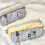 Embroidered Dog Pencil Case High Capacity Polyester Pencil-N4 6
