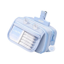 Fashionable Back to School Season Pencil Box Case For-Blue