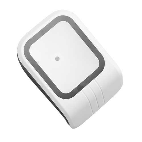 Retail Barcode Scanner Wired USB Hands-Free Voice Alerts Desktop Model 2