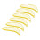 6Pcs Yellow Banana Cutter - Quick Slicing, Durable 1