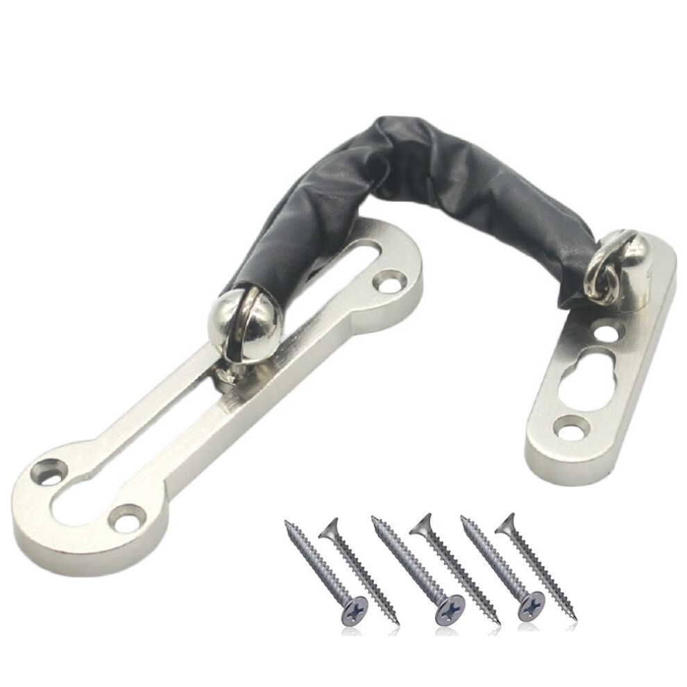 Stainless Steel Door Chain Lock For Secure Ventilation And Controlled Door Access Home Security Guard 9771547864486