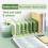 Plastic Books Stand Books Holders Books-gradient green 3