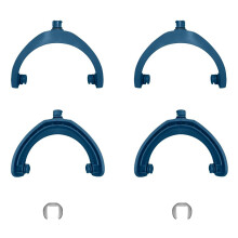 Headphone Headband Hinge For WHCH520 Arm Bracket Support-Blue