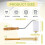 3 Pcs Honey Uncapping Roller Beekeeping Tools Set with Cleaning Brush, Fast CombSafe Action 2