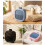 Shockproof Soft Silicone Cover For Wireless Speaker-Blue 4