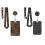 Removeble Neck Lanyard with Retractable-Brown leopard suit 3