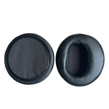 1 Pair Ear Pad Replacement Earpad Cover-Black Headless beam