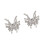 Delicate Alloy Butterfly Shape Ear Clip Decorated With-Silver 1