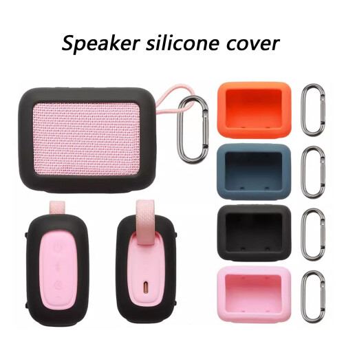 Elastic Silicone Sleeve For GO 5 Small Speaker-oranges color 2