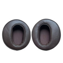 1 Pair Ear Pad Earpad Memory Foam Cushion-brown Headless beam
