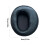 1 paire de coussinets d'oreille de-Faisceau de guidage noir 4