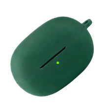 Earbuds Silicone Cover Case for Clip 2 Earphone Case-dark green