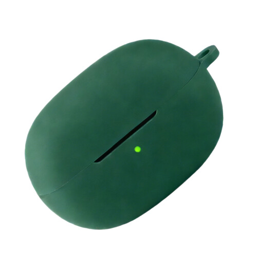 Earbuds Silicone Cover Case for Clip 2 Earphone Case-dark green