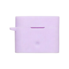 Soft Silicone Case Cover for ROSE Earfeel i7 Earphone-Purple