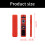 Elastics Silicone Cover For HTR U35G Solar Powered Remote-red 6