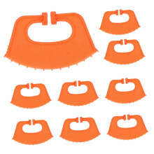 10pcs Plastic Calf Weaner Nose Clip for Cattle Weaning, Durable and Effective Livestock Farm Tool
